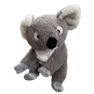 Wild Republic Koala Bear Plush 11” Stuffed Animal Realistic Gray White Cute